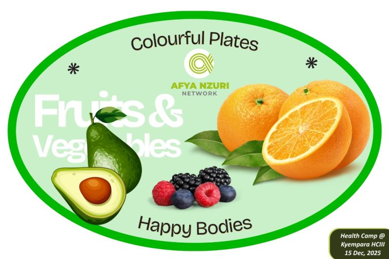 Colorful plates, happy bodies